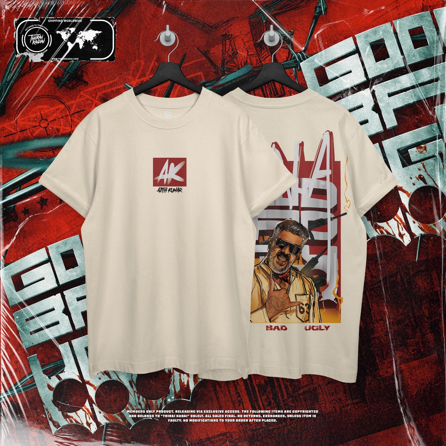 GOOD BAD UGLY GRAPHIC TEE