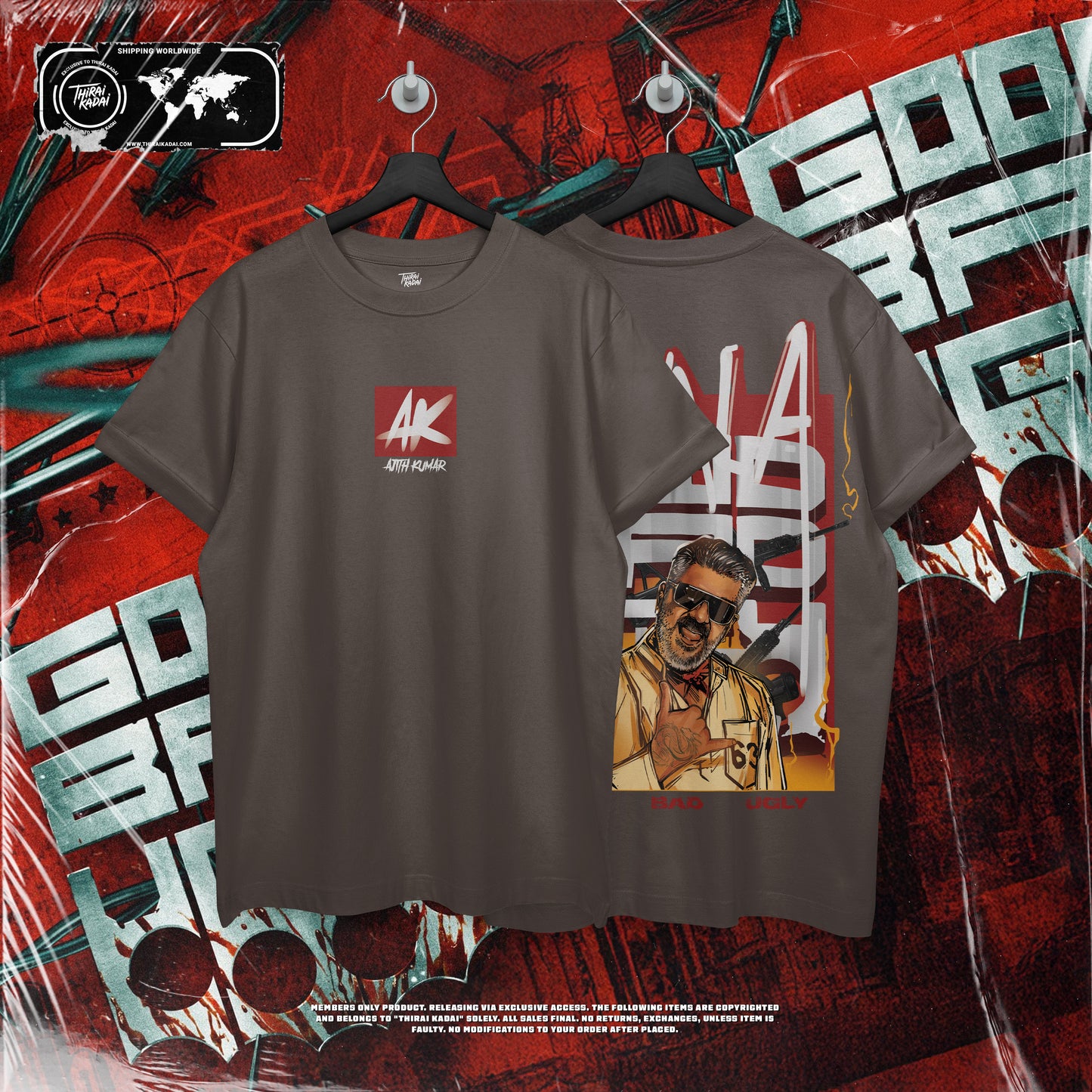 GOOD BAD UGLY GRAPHIC TEE