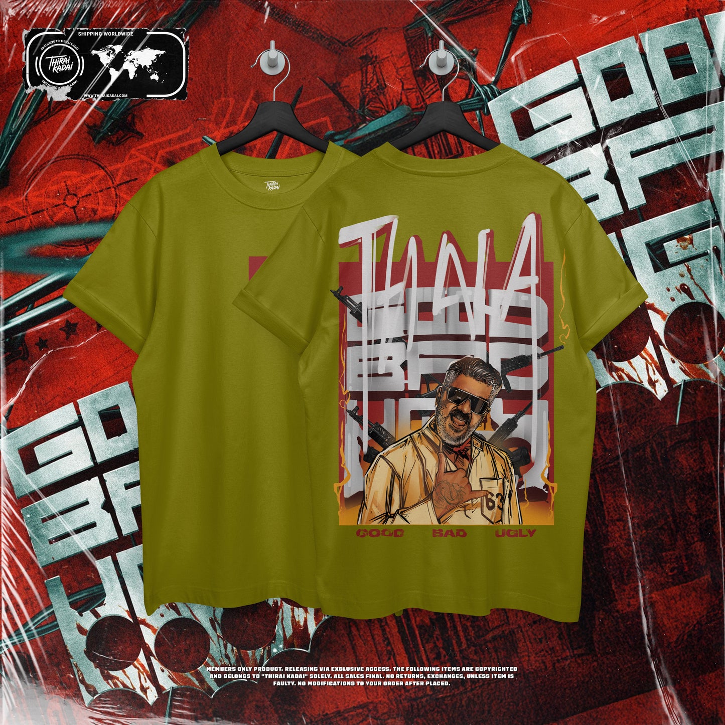GOOD BAD UGLY GRAPHIC TEE