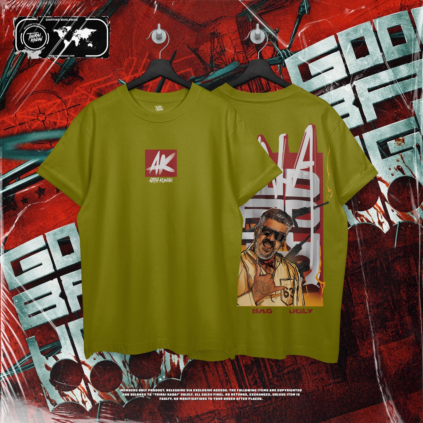 GOOD BAD UGLY GRAPHIC TEE