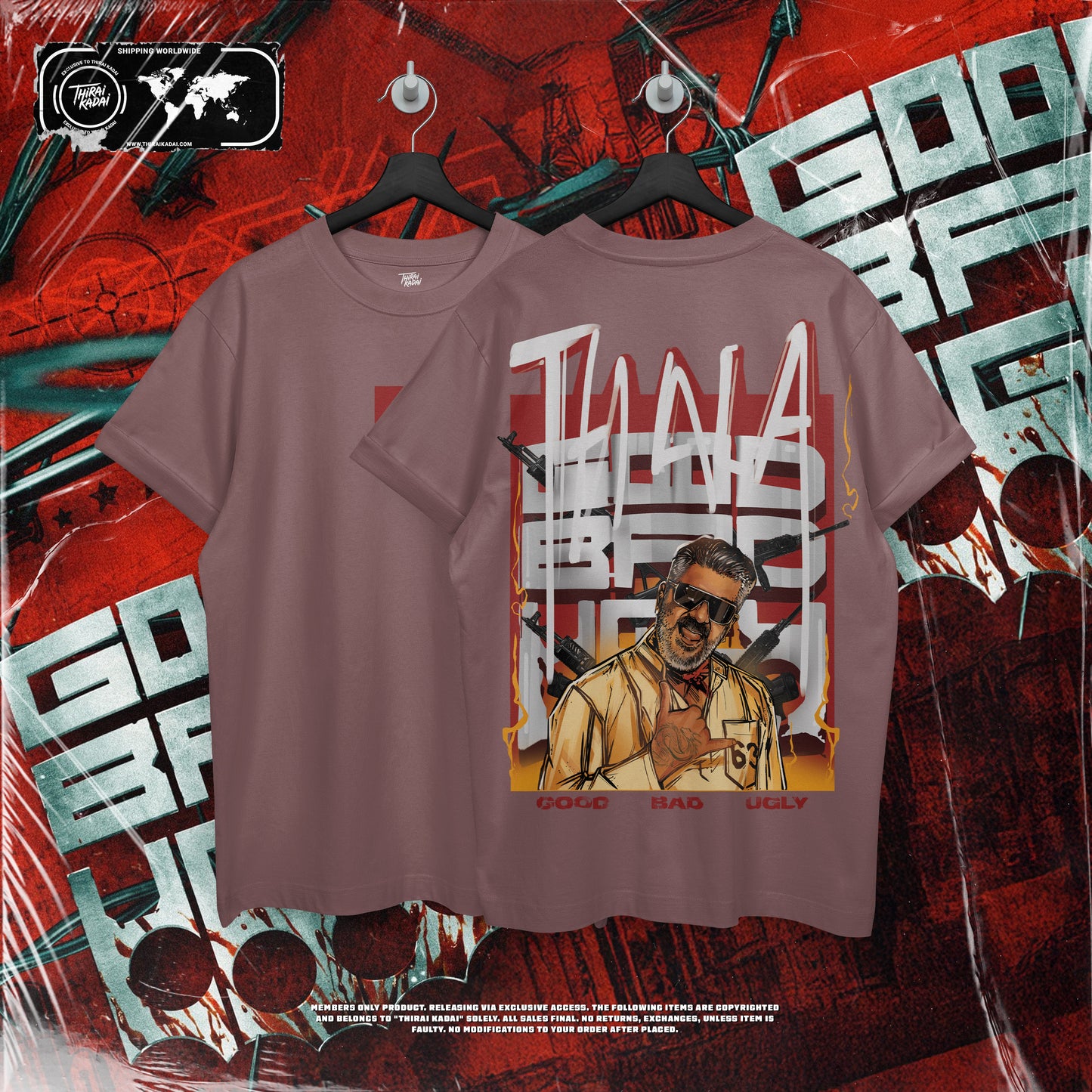 GOOD BAD UGLY GRAPHIC TEE