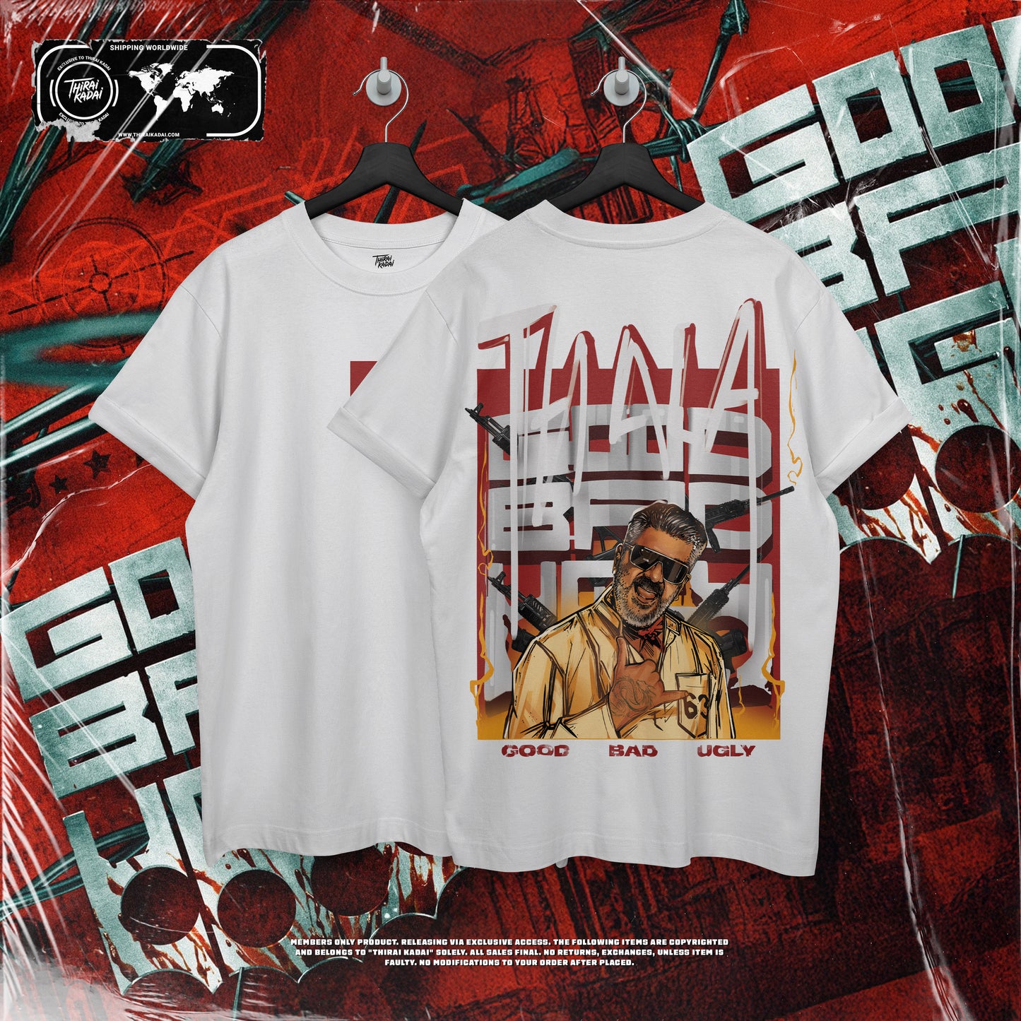 GOOD BAD UGLY GRAPHIC TEE
