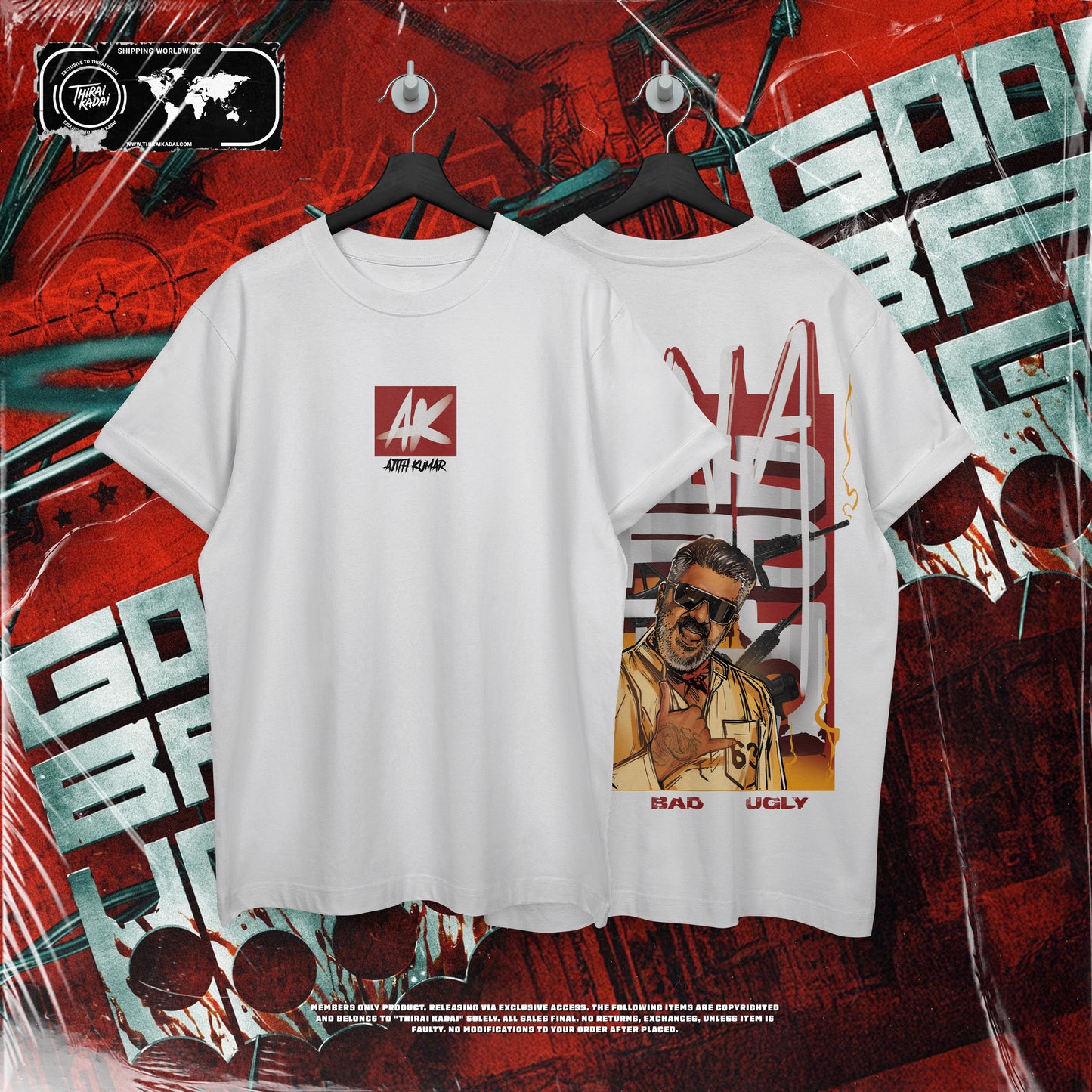 GOOD BAD UGLY GRAPHIC TEE