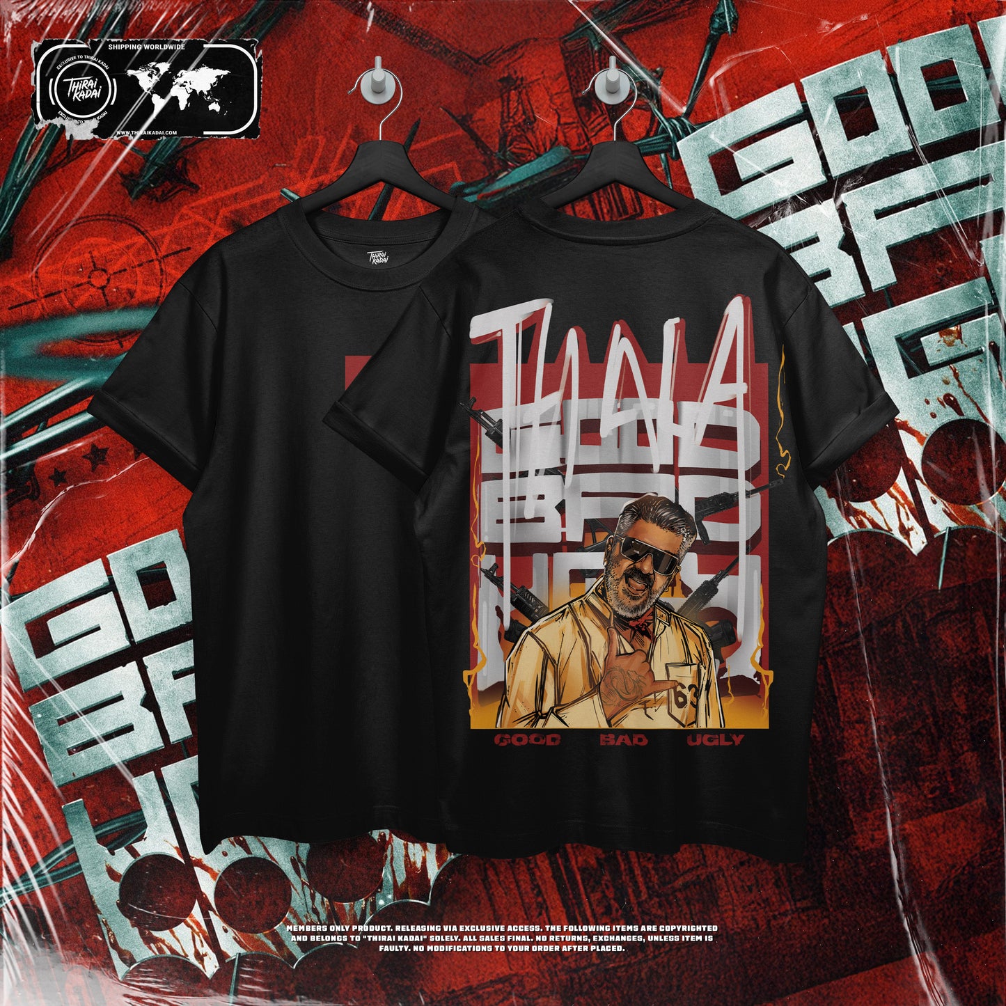 GOOD BAD UGLY GRAPHIC TEE