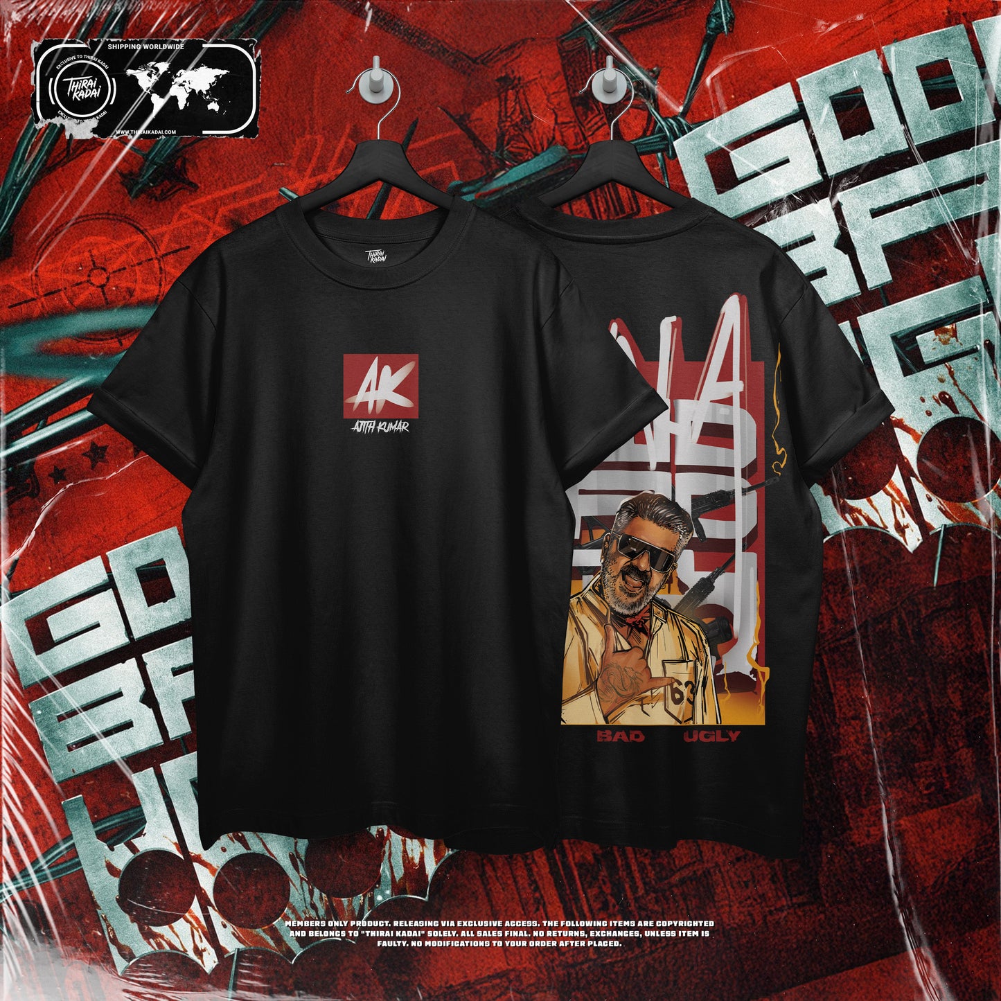 GOOD BAD UGLY GRAPHIC TEE