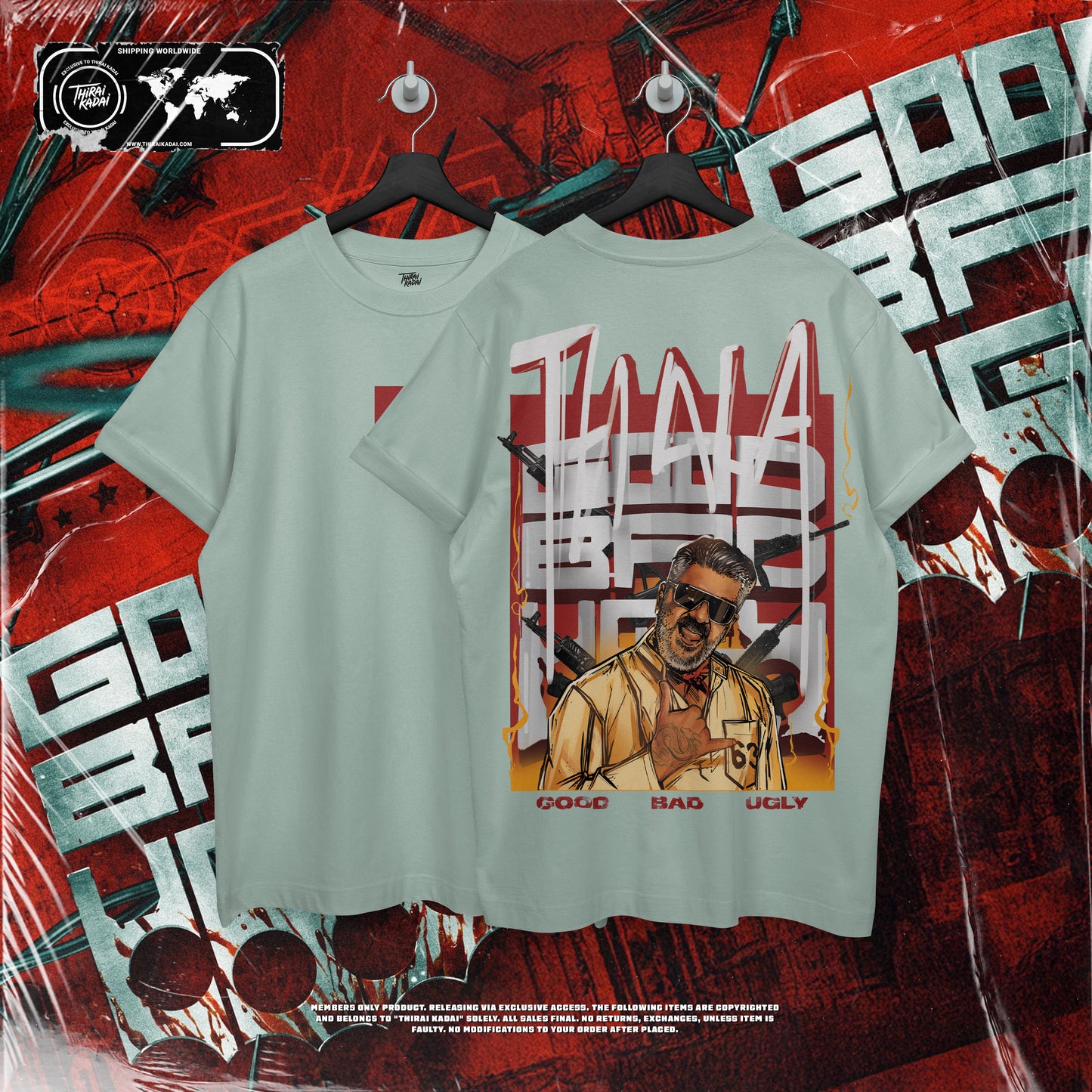 GOOD BAD UGLY GRAPHIC TEE