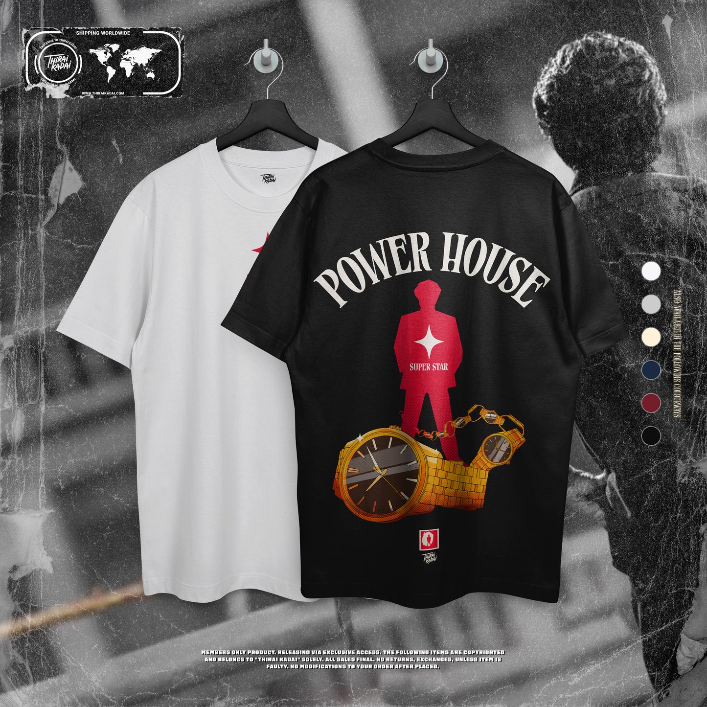 THALAIVAA GRAPHIC TEE V4