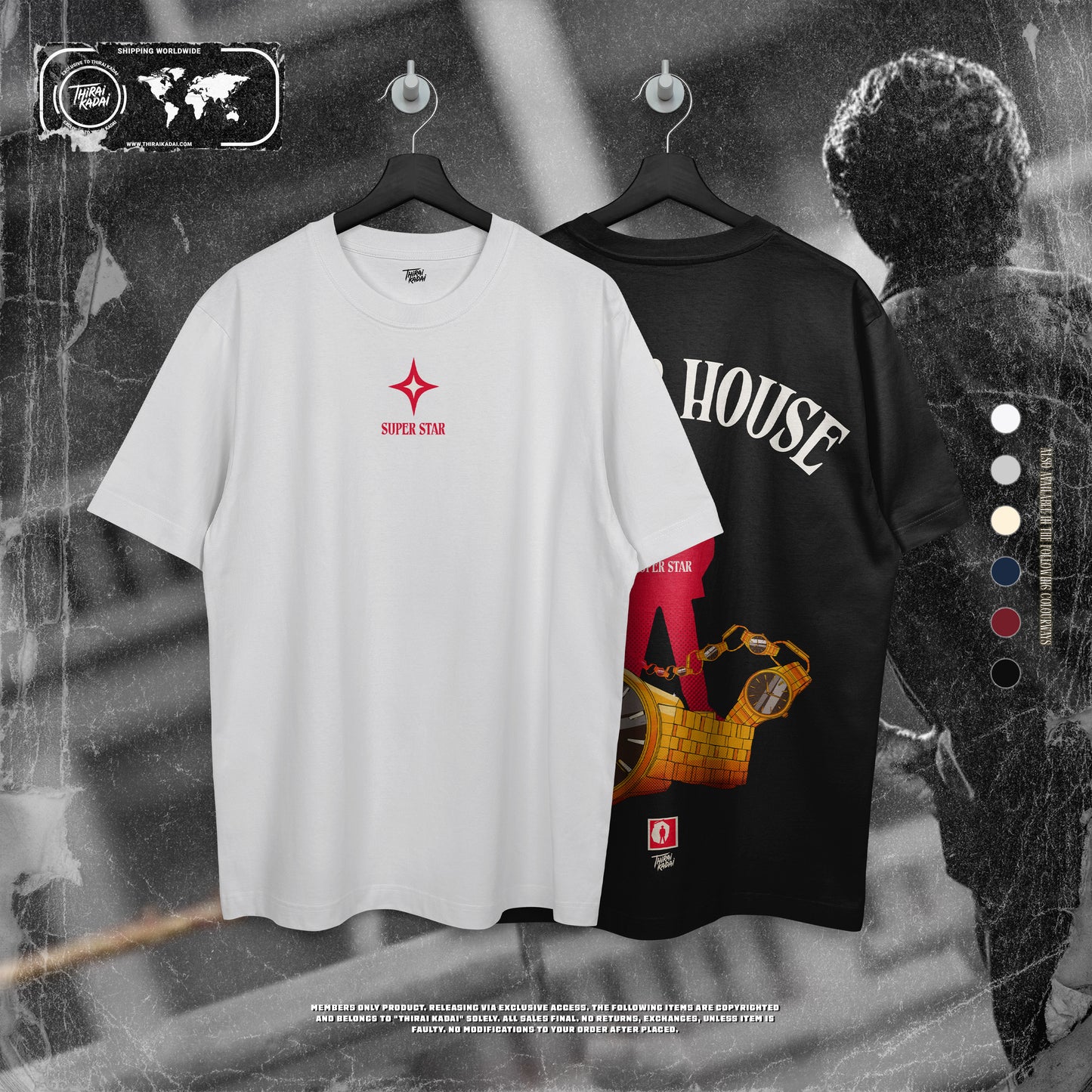 THALAIVAA GRAPHIC TEE V4