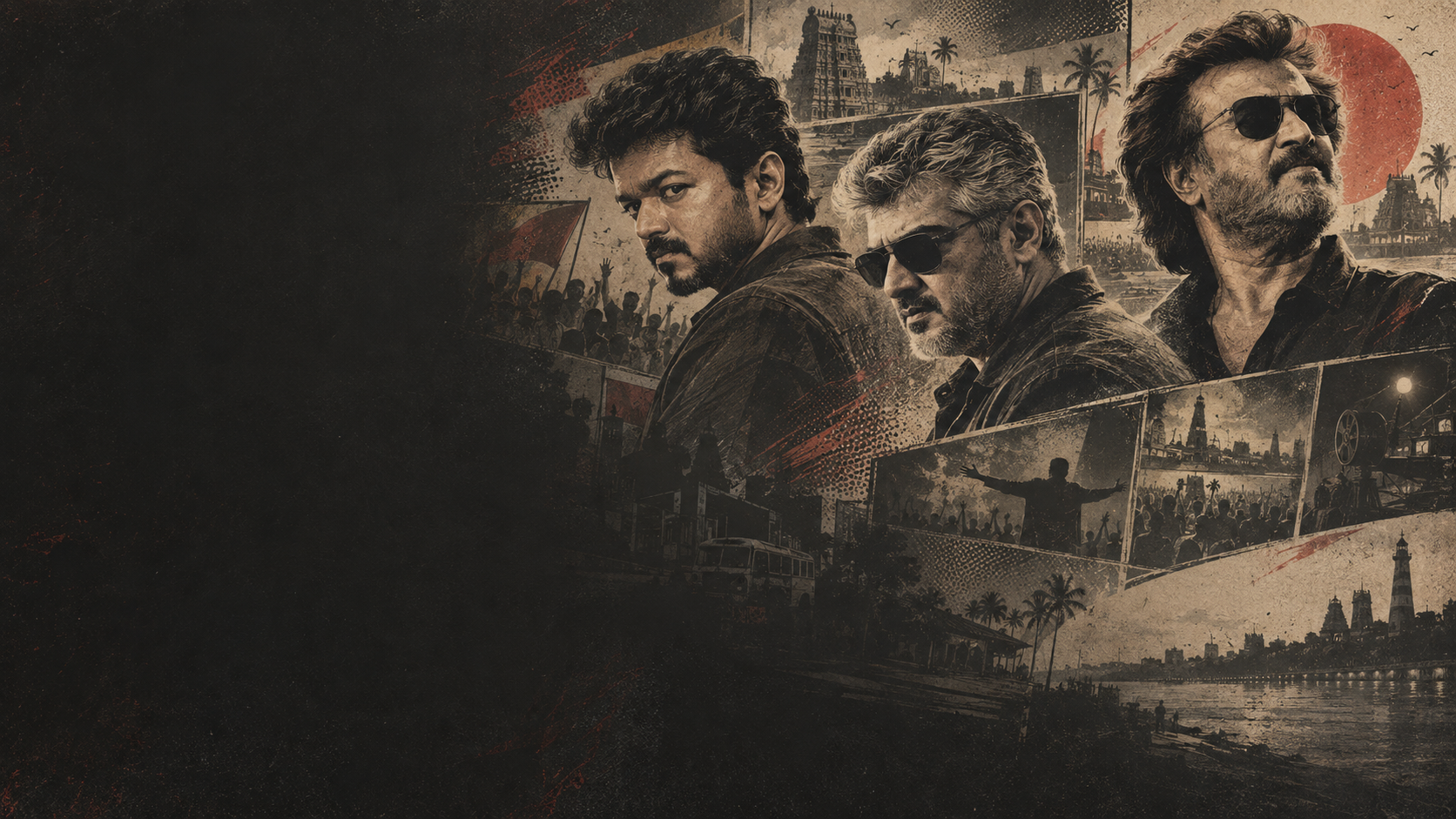 The TK cinema comic artwork