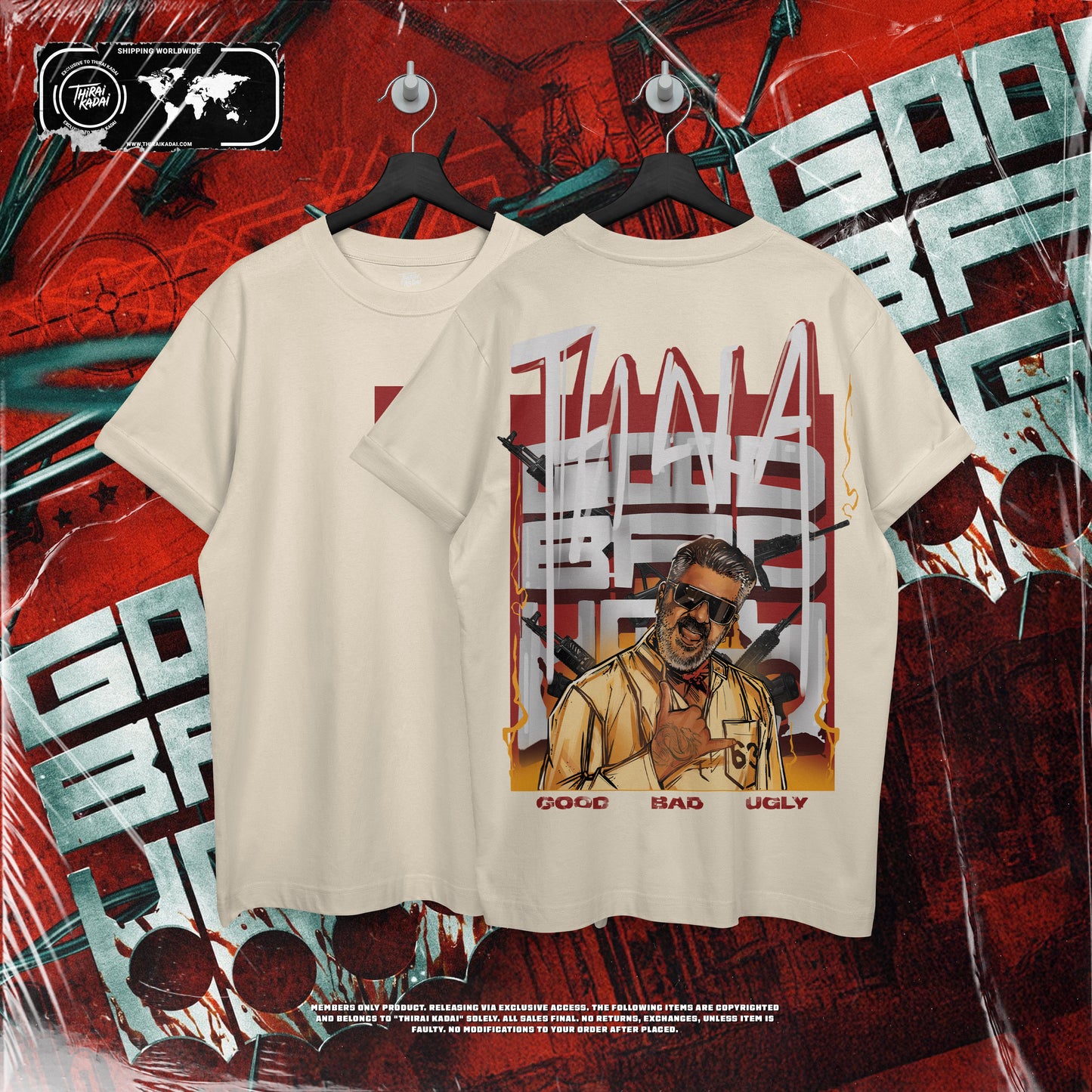 GOOD BAD UGLY GRAPHIC TEE