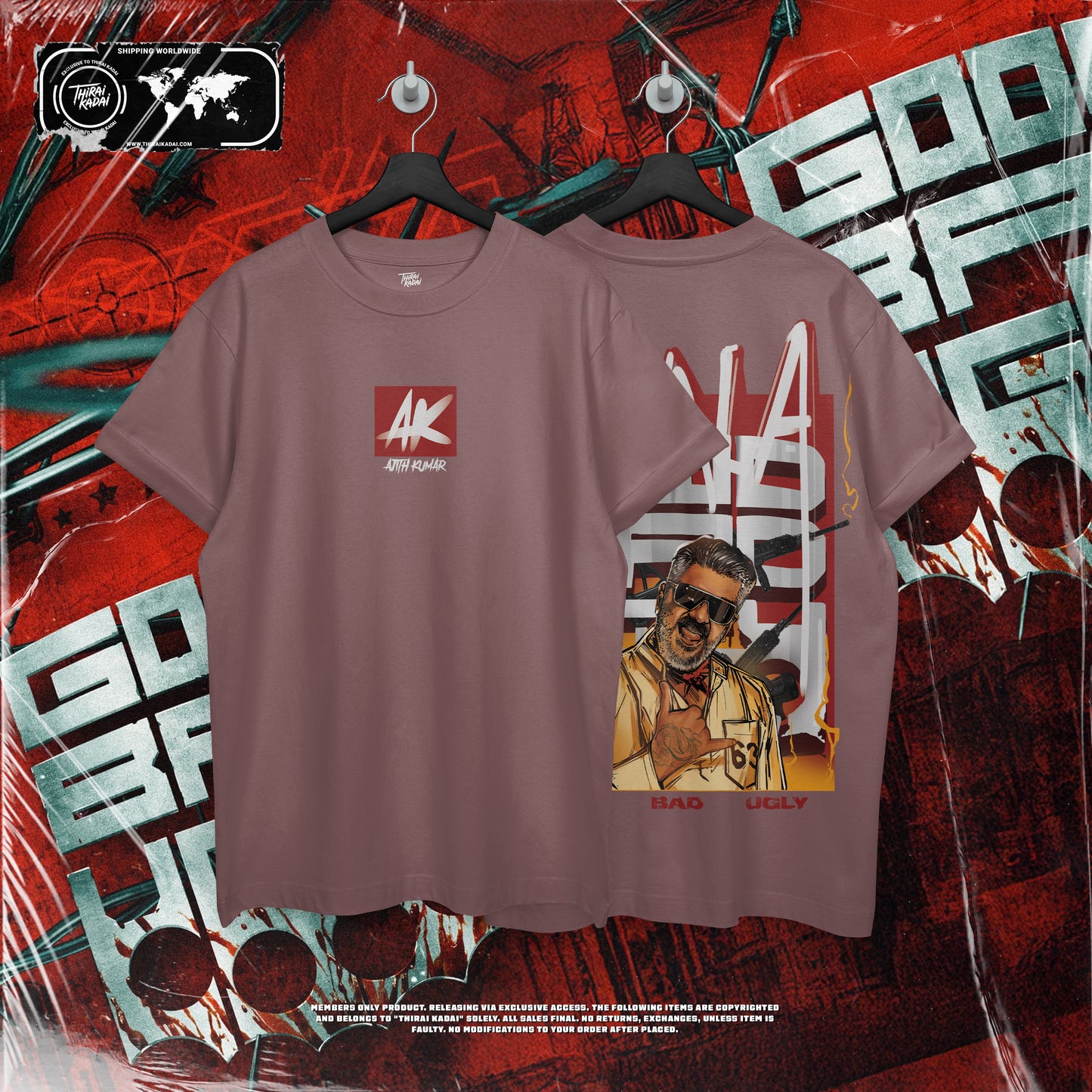 GOOD BAD UGLY GRAPHIC TEE